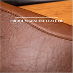 Geslun Genuine Leather Portfolio, Legal Size 8.5 x 14 Pad Holder, Business - Image 3