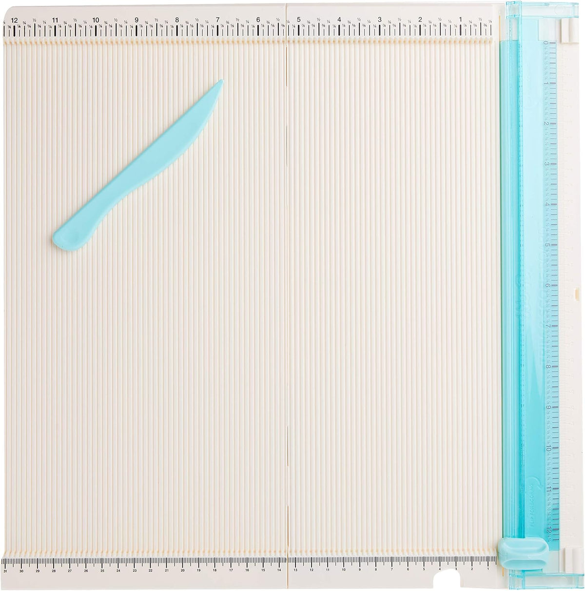 We R Memory Keepers Trim and Score Board, Includes 12x12 Inch Board and One S...