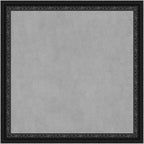 Amanti Art Black Framed Magnetic Board 28x28 Medium Vision Board by AmantiArt