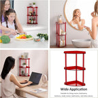 Sezanrpt 3 Tier Countertop Corner Organizer Shelf 7x7x15.7 Inch, Vanity Storage - Image 6