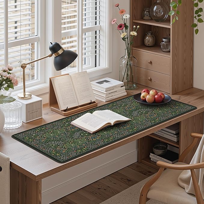 iCasso Big Mouse Pad, Desk Pad Mat, Full Desk Large Mousepad, Anti-Slip Smooth - Image 6