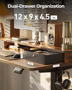 FEZIBO 40 x 24 Inch Height Adjustable Electric Standing Desk - Image 8