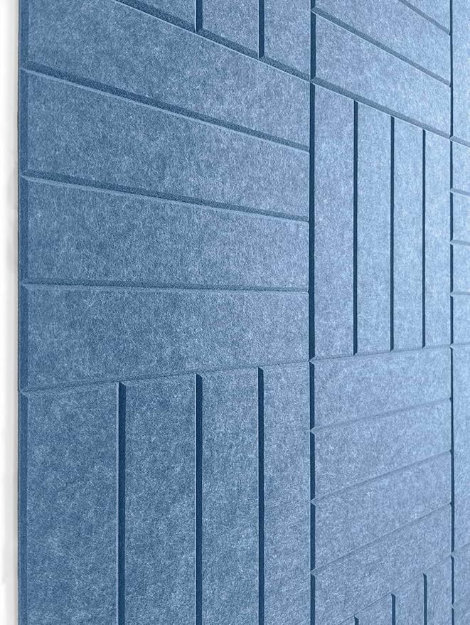 DECORITA Felt Wall Tiles | Large Cork Board Alternative | Aesthetic Felt by DesignerManufacturerofInnovativeBulletinBoardSolutionsforHomeOffice