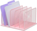 Kuntine.B Desk File Organizer Upright Mesh Desktop Organizer File Sorter Office by KuntineB