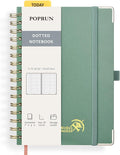 POPRUN Spiral Dotted Journal Notebook, by POPRUN