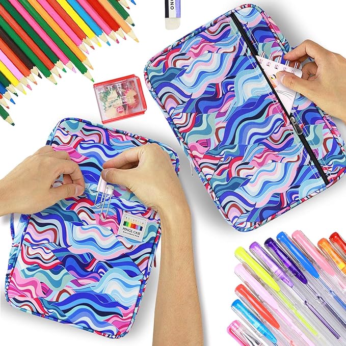 YOUSHARES Big Capacity Colored Pencil Case - Image 7