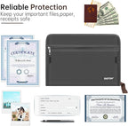 ENGPOW Accordion File Organizer, Fireproof 13 Pockets Expanding File Folder - Image 4