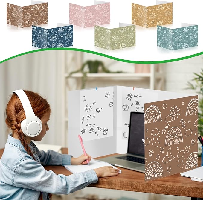 Cinrobiye 24 Pcs Boho Privacy Folders Standard - Image 5