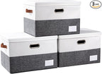 PRANDOM Foldable Storage Bins by Prandom