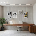 TO-TH Wood-Look Acoustic Panel, 4 Pack 47.2” x 23.6” Soundproof Wall Panels - Image 6