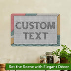 Custom Sign, Custom Street Sign, 11 Font Colors, 13 Font Styles, 4 Hole Options - Image 4