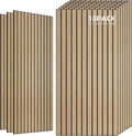 TO-TH Wood-Look Acoustic Wall Panels, 10 Pack 47.2” x 23.6” Sound Panels by TO-TH