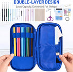 Fitvc Large Pencil Case for Boys, Sports Boys Pencil Pouch for Kids Teens School - Image 4