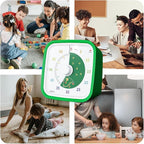 Yunbaoit Visual Timer with Protective Case, Dinosaur Disk 60 Minute Countdown - Image 7
