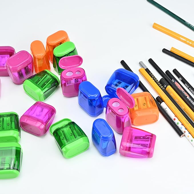 AUSTARK 24Pcs Pencil Sharpener Manual - Image 7