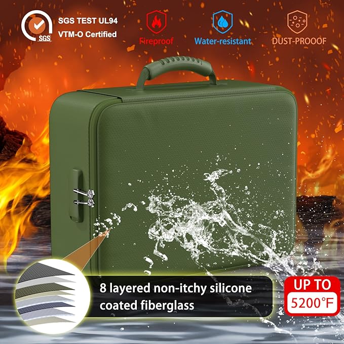 ENGPOW 5200°F Fireproof Document Bag - Image 2