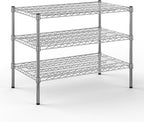 Regal Altair 21" Deep x 36" Wide x 27" Height Wire Shelving Kit | 3-Tier | NSF by Regal+Altair