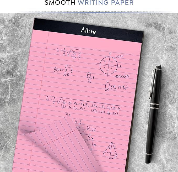 Alitte Colored Legal Pads 8.5 x 11, No Ink Bleeding - Image 6