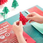 25 Sheets Christmas Red Cardstock - Image 5
