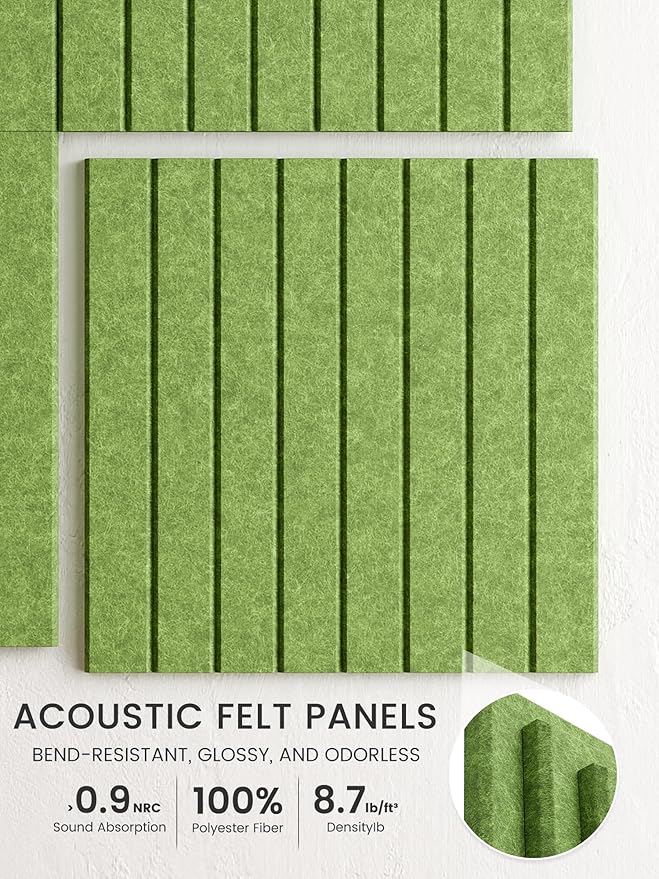 Bumusty Large Cork Board Alternative-47 x35 Felt Bulletin Board Tiles, - Image 3