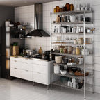 Regal Altair 21" Deep x 42" Wide x 86" Height Wire Shelving Kit | 8-Tier | NSF - Image 2