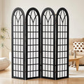 ALeesing Folding Room Divider Privacy Screen Freestanding 4-Panel Shoji Style by ALeesing