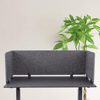 ReFocus™ Raw Clamp-On Acoustic Desk Divider – Reduce Noise and Visual - Image 5