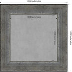 Amanti Art Silver Framed Magnetic Board 16x16 X-Small Vision Board - Image 4