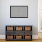 Amanti Art Black Framed Magnetic Board 23x35 Large Vision Board - Image 5