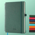 IN-LUXPRO Planner 2026 Daily Weekly and Monthly, 12 Months Spiral Bound by IN-LUXPRO