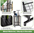 garden tool organizer, garage tool organizer & garage, close-up detail