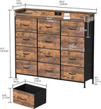 Welfuturer Dresser for Bedroom - Image 2