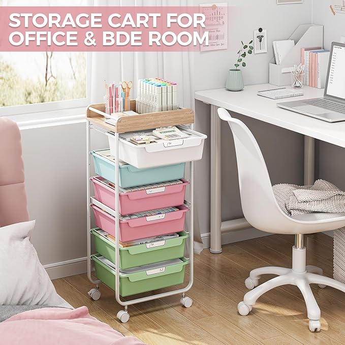 Rolling Storage Utility Cart - Image 6