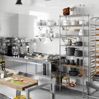 Regal Altair 14" Deep x 30" Wide x 86" Height Wire Shelving Kit | 8-Tier | NSF - Image 4