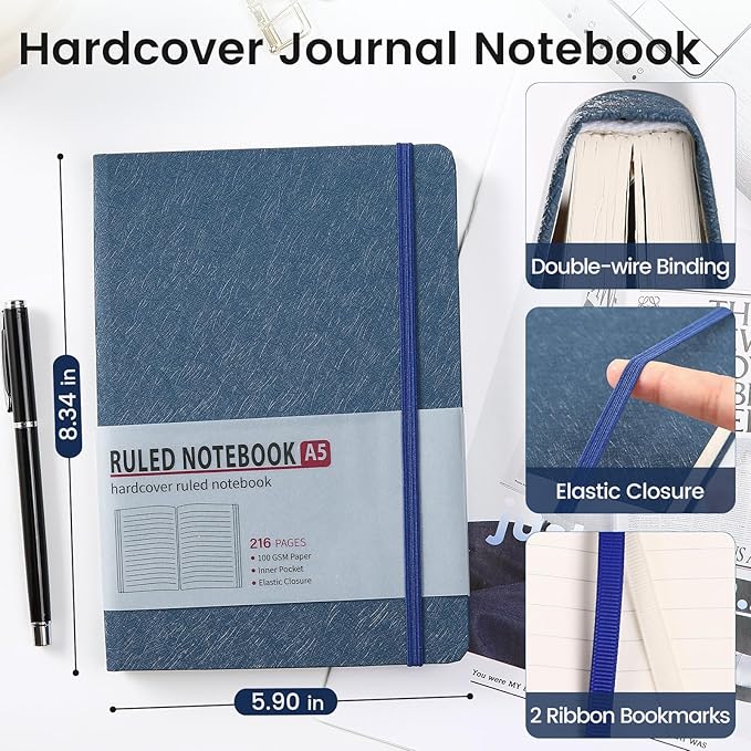 TSFPapier Lined Journal Notebook - Image 2
