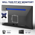 VIVO Dual Monitor Desk Mount, Heavy Duty Fully Adjustable Steel Stand, Holds 2 - Image 7