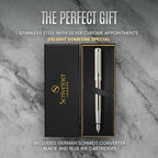 Scriveiner Stainless Steel Fountain Pen - Image 3