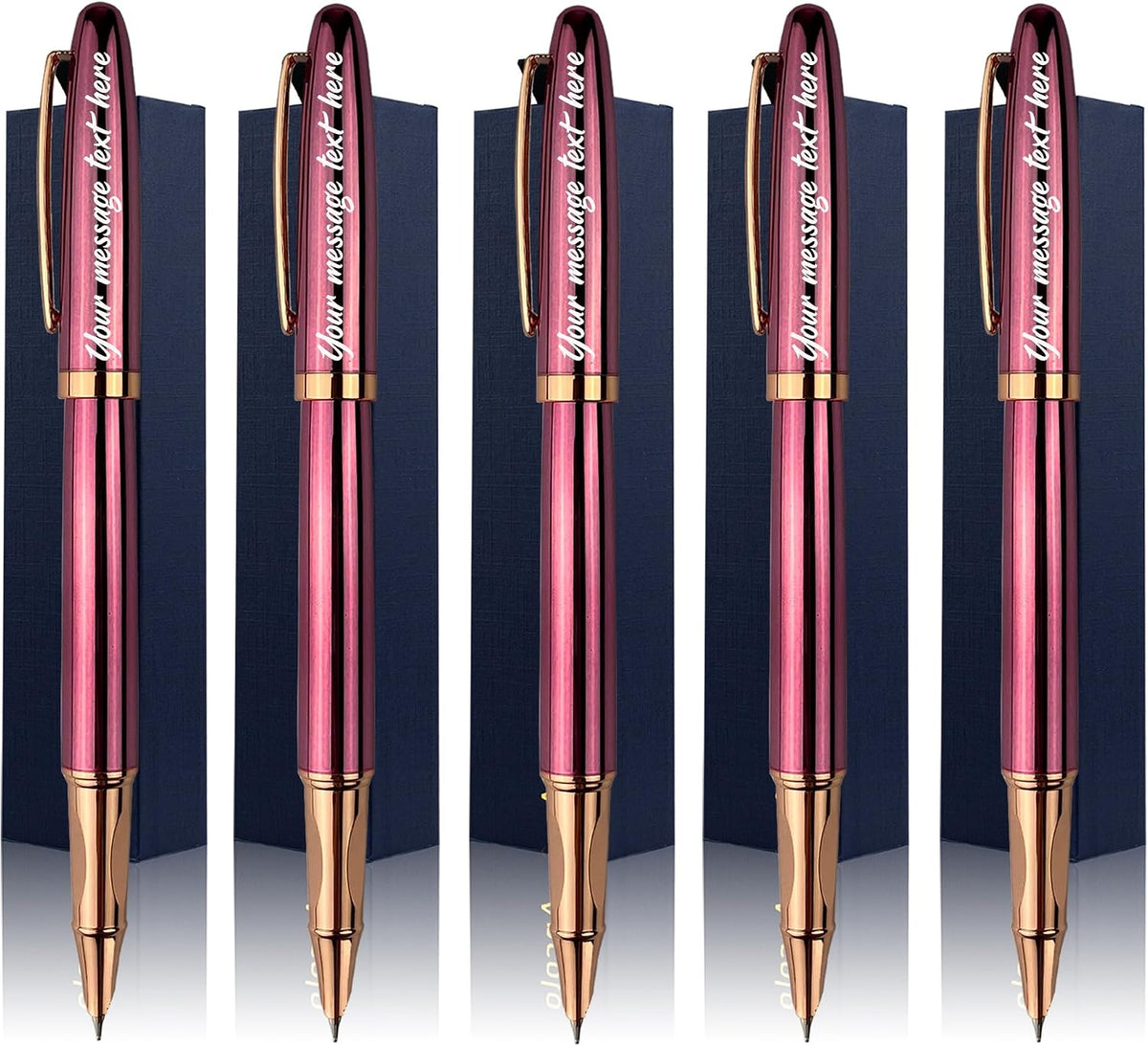 Ancolo Custom Fountain Pens-Engraved Personnal Name/Slogan/Gift for Office