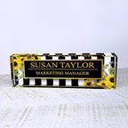 Artblox Office Desk Name Plate Personalized | Custom Name Plates on Acrylic - Image 3