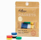 Bullseye Office 24 Round Assorted Color Fridge Magnets, Button Shaped, Small - Image 9