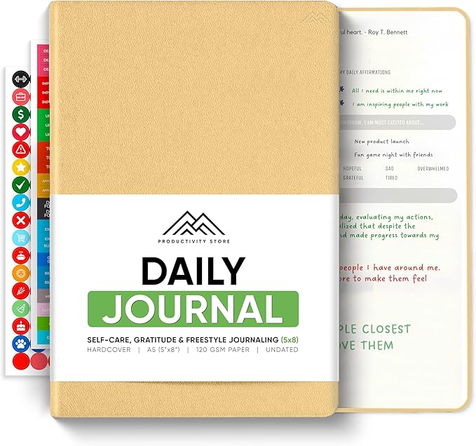 Best Daily Journal for Men & Women by PRODUCTIVITYSTORE