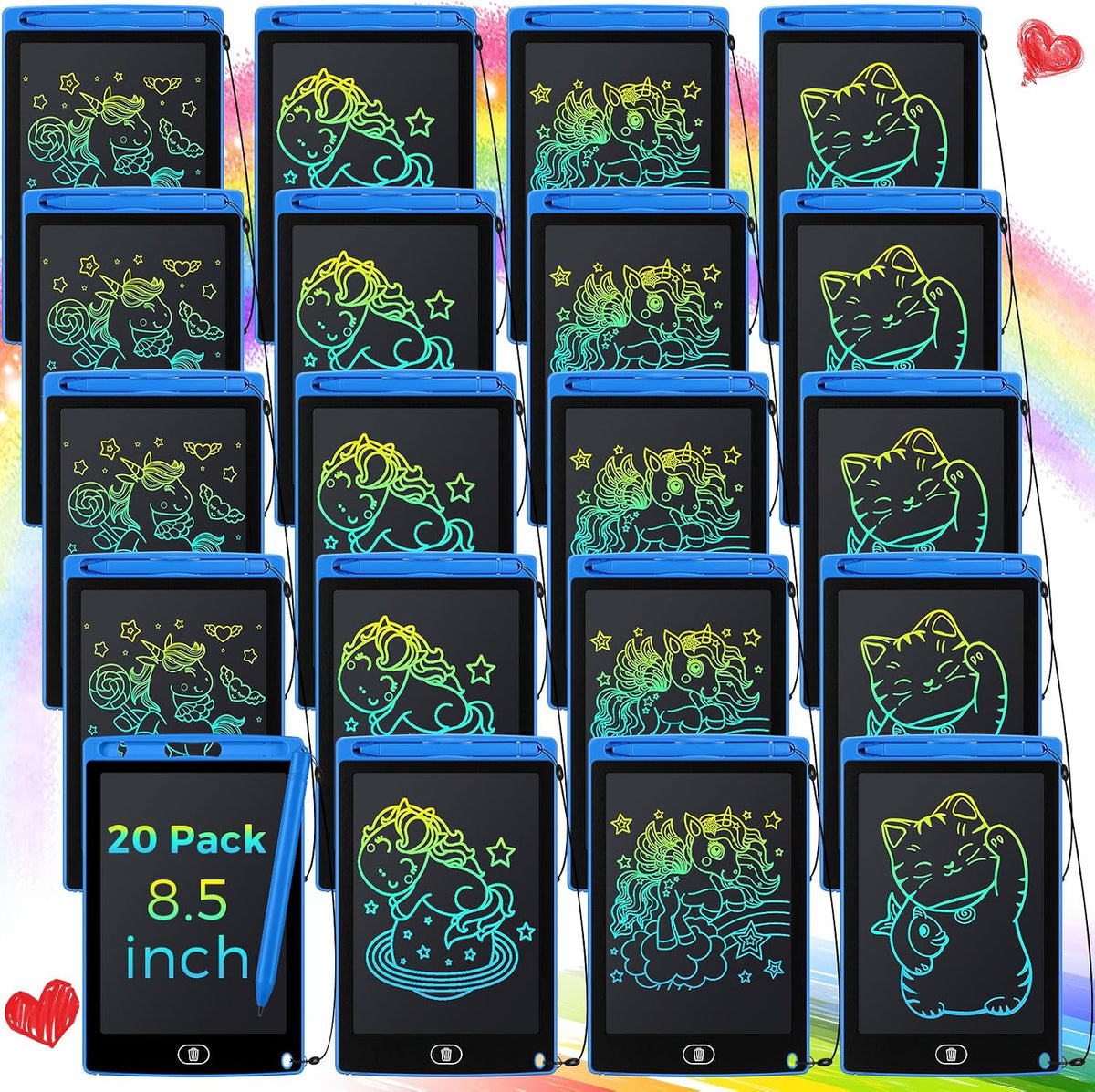 Zhehao 20 Pack LCD Writing Tablet