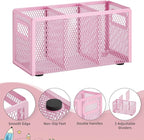 Marbrasse Mesh Pen Holder for Desk, Pencil Holder Desk Organizer 3 Adjustable - Image 4