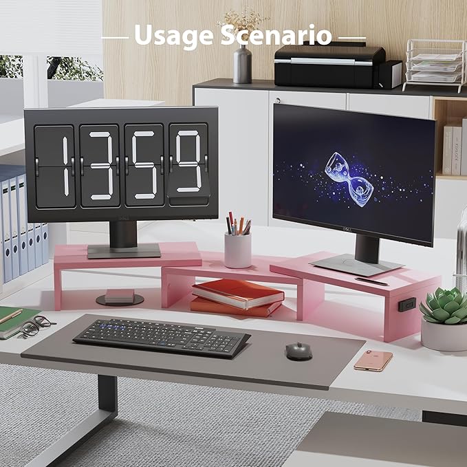 BONTEC Dual Monitor Stand Riser - Image 8