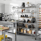 Regal Altair 21" Deep x 42" Wide x 74" Height Wire Shelving Kit | 6-Tier | NSF - Image 5