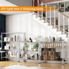 Himimi 4-Tier Heavy Duty Steel Wire Rack Storage Shelving, Adjustable Metal - Image 2
