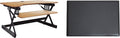 Rocelco 32" Height Adjustable Standing Desk Converter BUNDLE by Rocelco