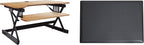 Rocelco 32" Height Adjustable Standing Desk Converter BUNDLE by Rocelco