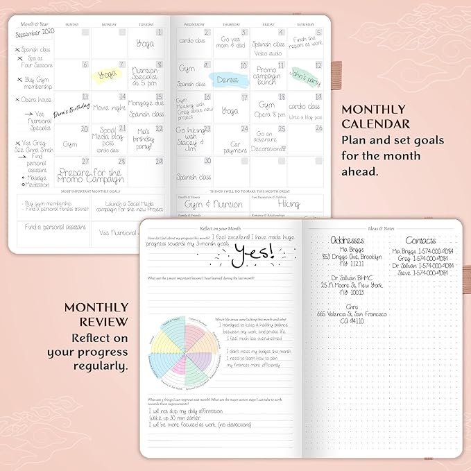 Legend Planner – Weekly & Monthly Life Planner to Hit Your Goals & Live - Image 6