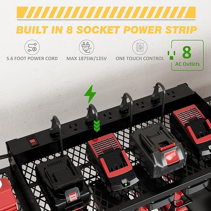 VDEVY Power Tool Organizer Wall Mount - Image 3